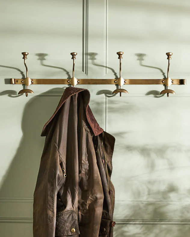 Duke Antique Brass Metal Wall Hooks - Image 4