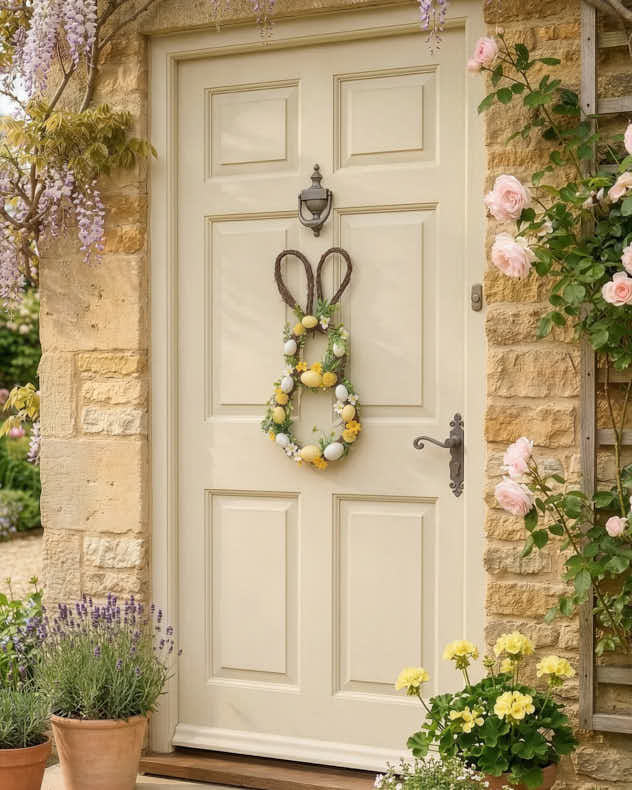 Bunny Egg Wreath - Image 3