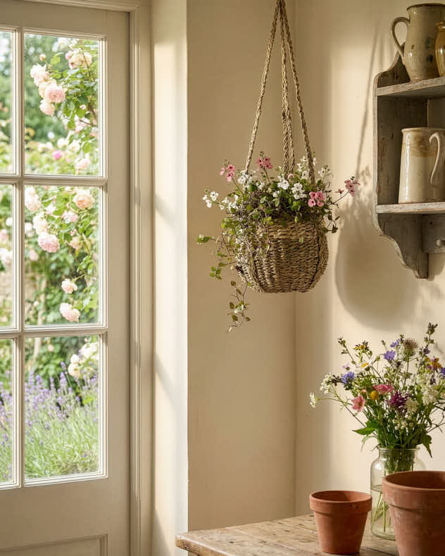 Emery Seagrass Hanging Planter - Image 3