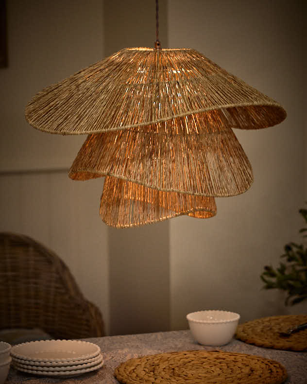 Fanned 3 Tier Ceiling Shade - Image 3