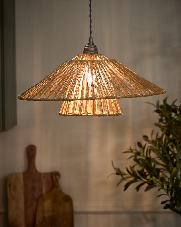 Fanned Ceiling Light Shade - Image 3