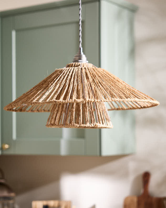 Fanned Ceiling Light Shade - Image 4