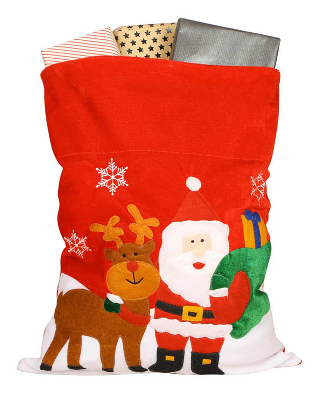 Festive Friends Red Santa Sack - Image 3