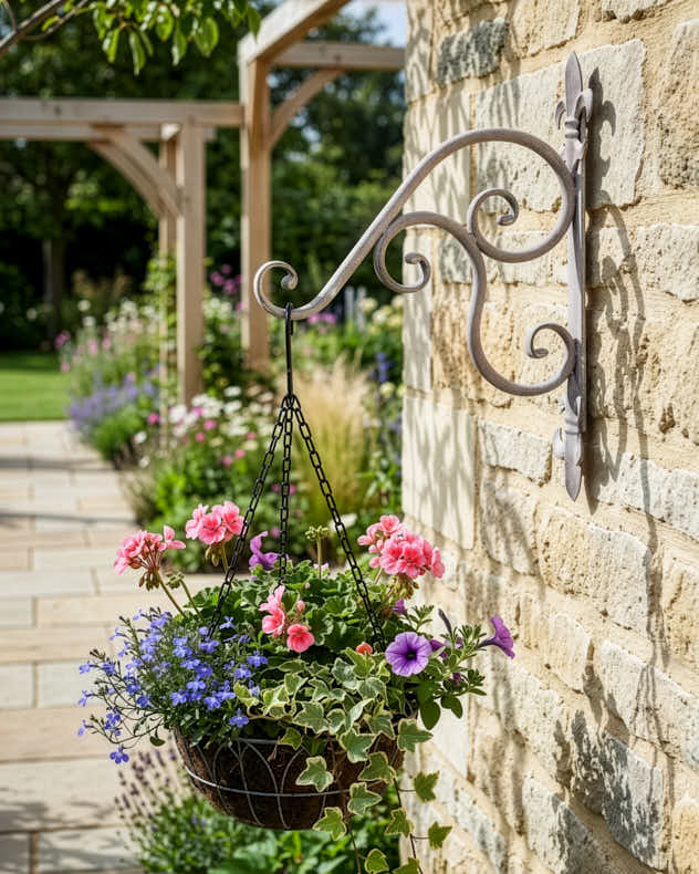 Fleur de Lys Scrolled Wall Bracket - Image 3