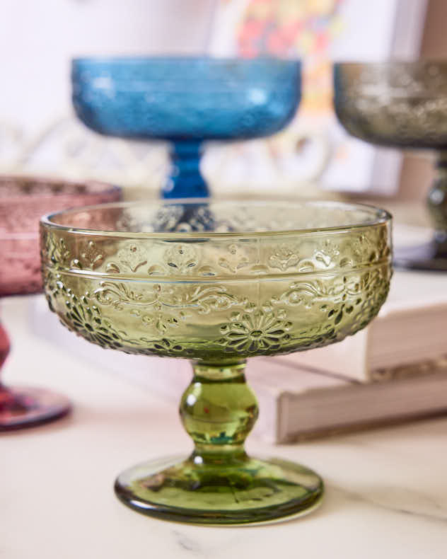 Fontaine Set of 4 Footed Bowls - Image 4