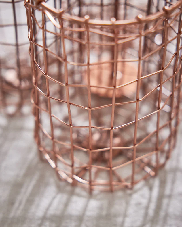 Copper Wire Cutlery Holder - Image 5