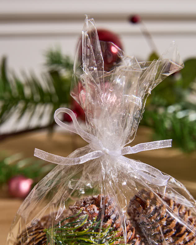 Frosted Berries Pinecone Pot Pourri - Image 2