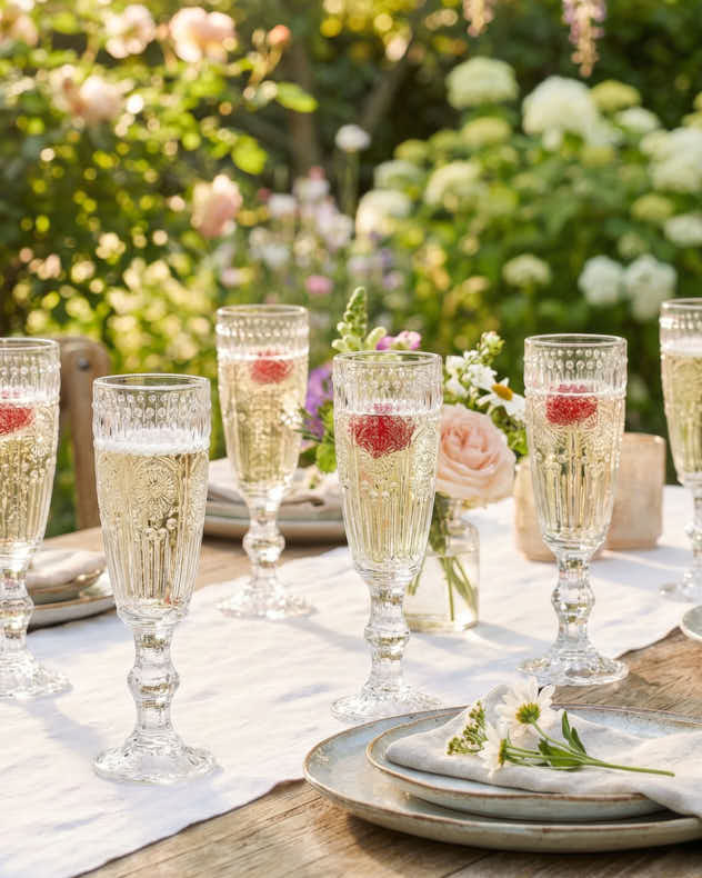 Gallano Clear Champagne Flute - Image 6