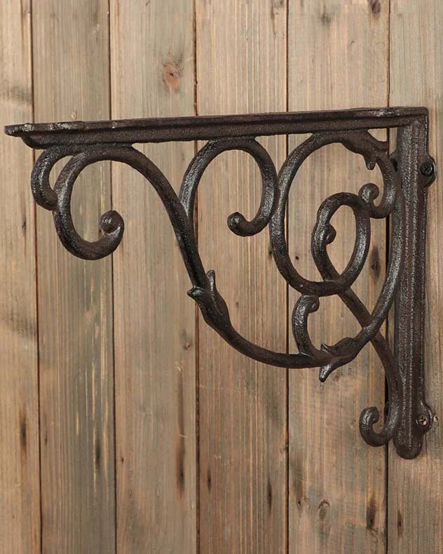 XL Cast Iron Hanging Basket Bracket - Image 2