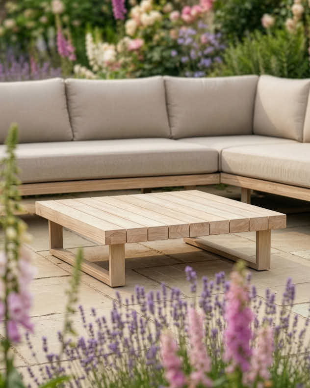 Glenwood Corner Sofa Set - Beige - Image 5
