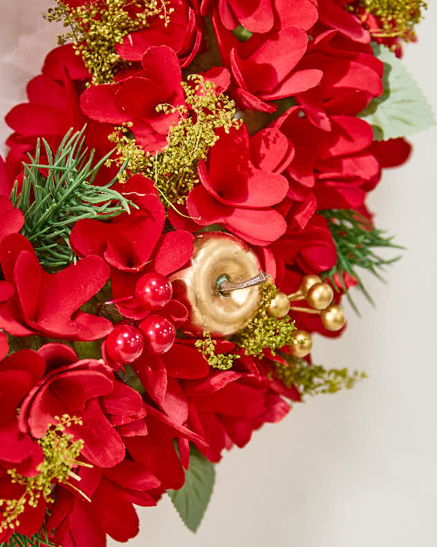 Grantham Floral Door Wreath 38cm - Image 2