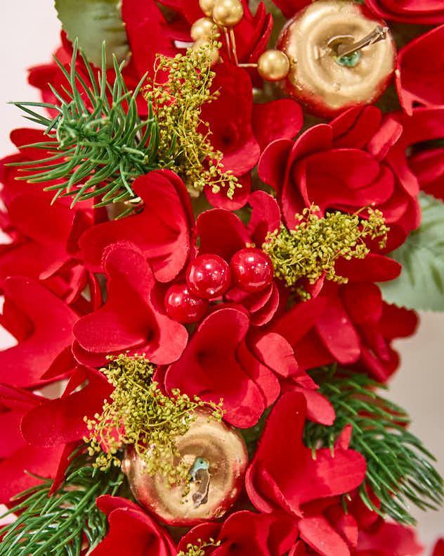 Grantham Floral Door Wreath 38cm - Image 4