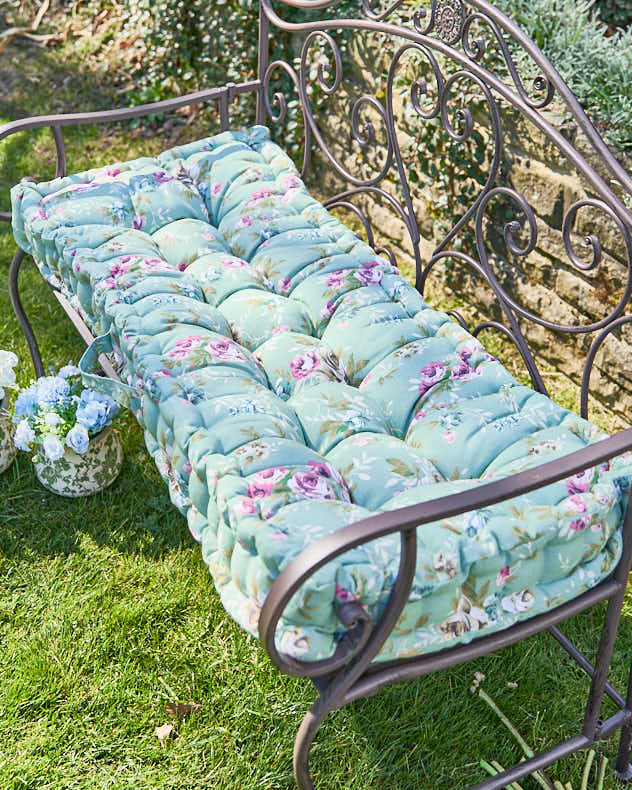 Green Floral Garden Cushion Collection - Image 2