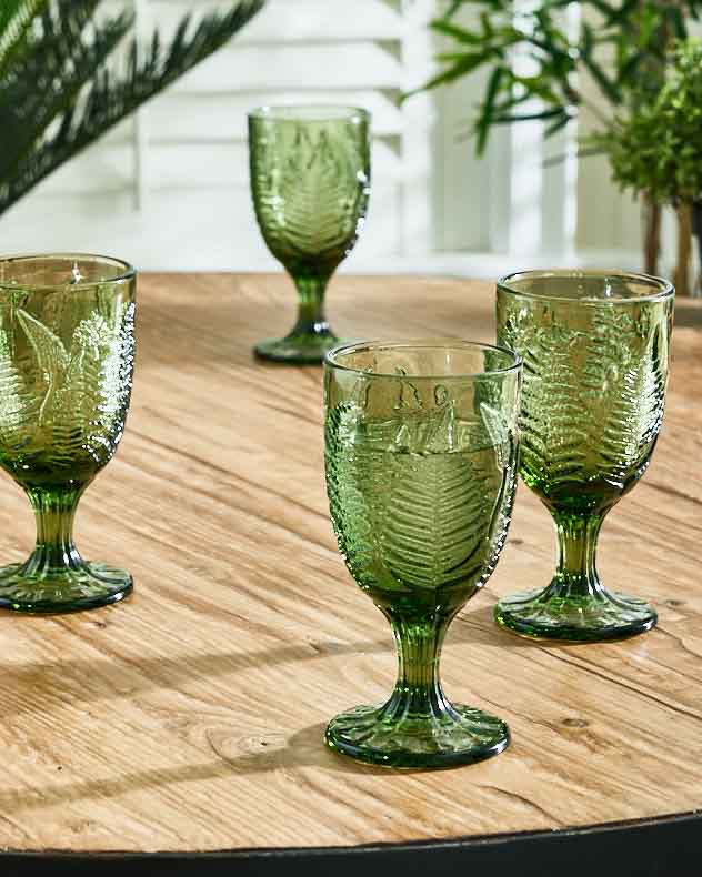 Fern Leaf Glassware Collection - Image 4