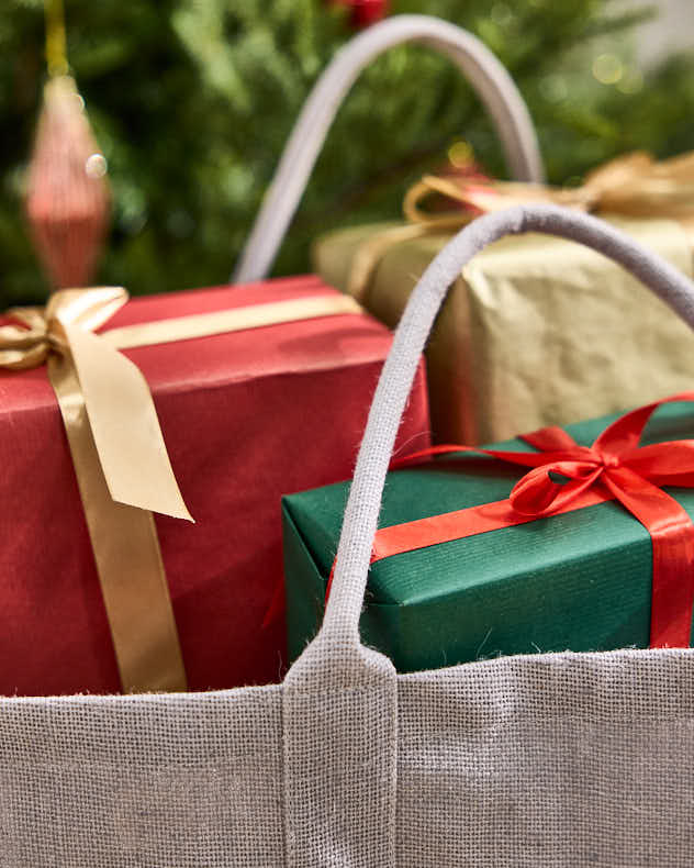 Grey Christmas Present Sack - Image 2