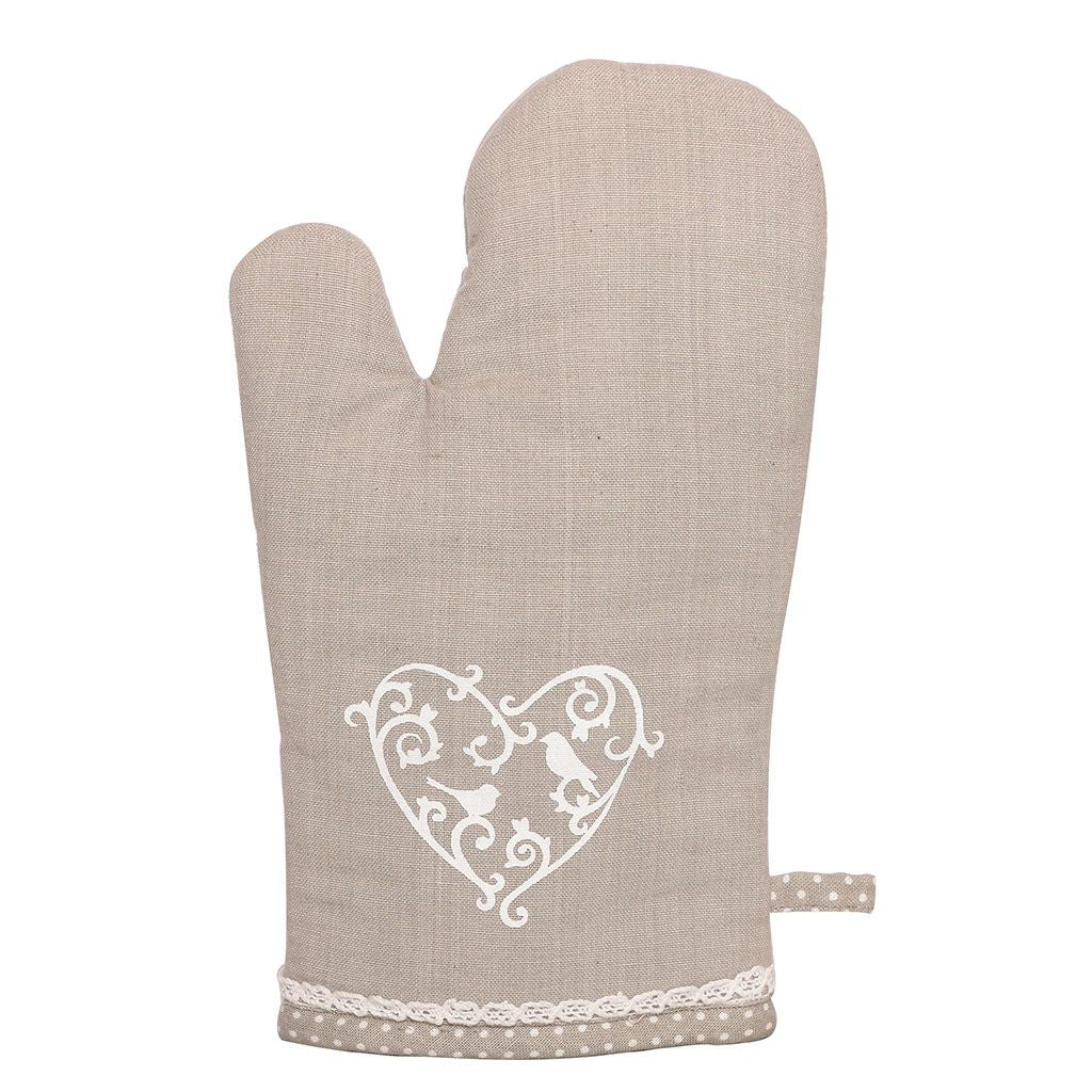 Love Birds French Country Oven Mitt - Image 2