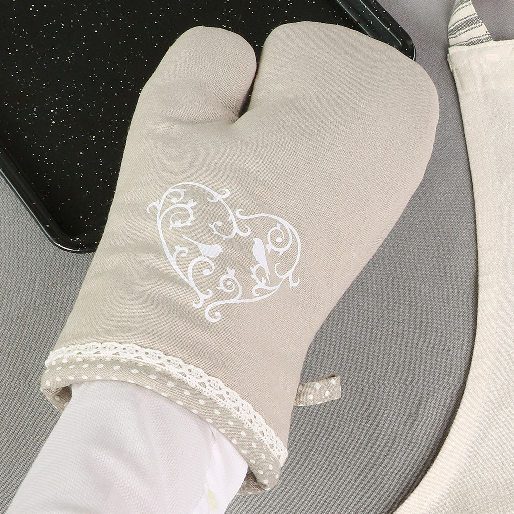 Love Birds French Country Oven Mitt - Image 4