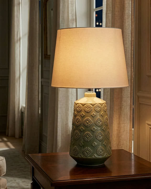 Halston Ceramic Table Lamp - Image 3