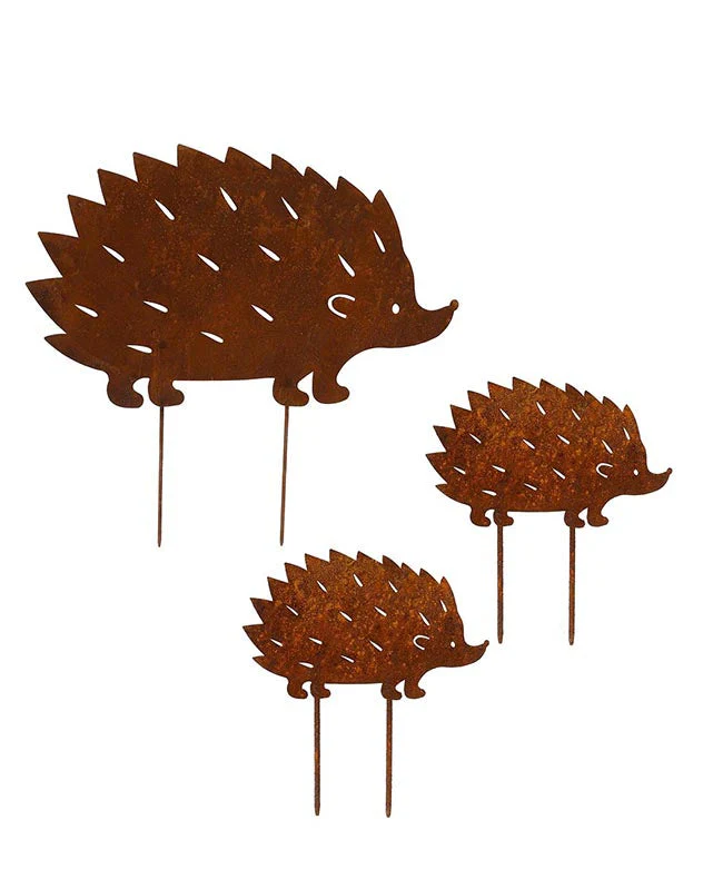 Hedgehog Family Garden Ornament - Image 2