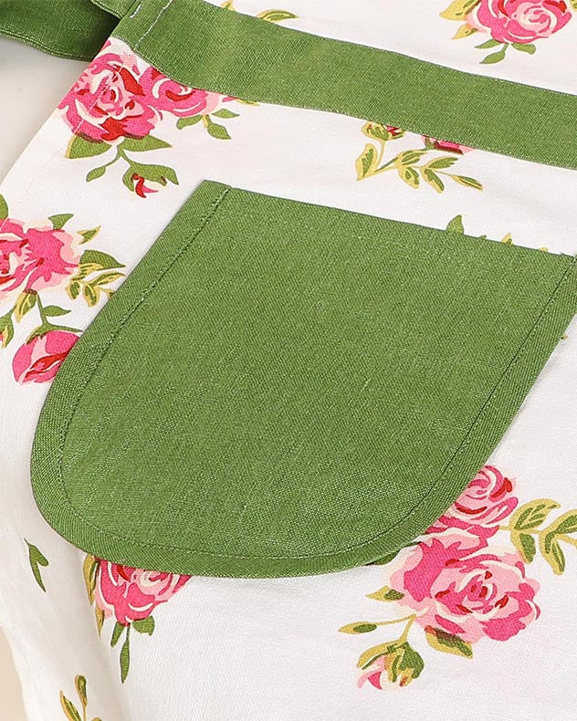 Helmsley Blush Kitchen Apron - Image 4