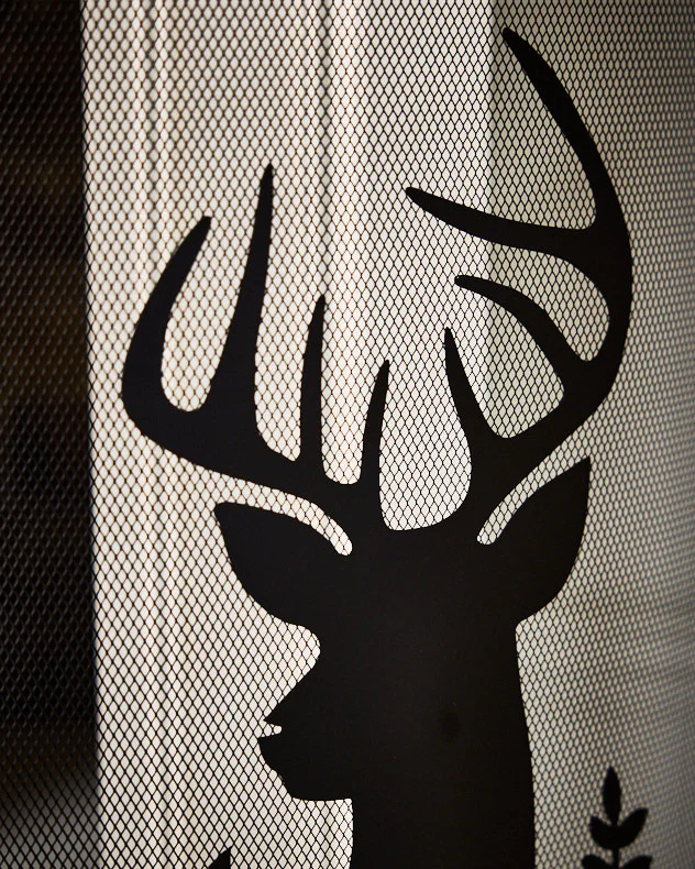 Highland Stag Head Firescreen - Image 4