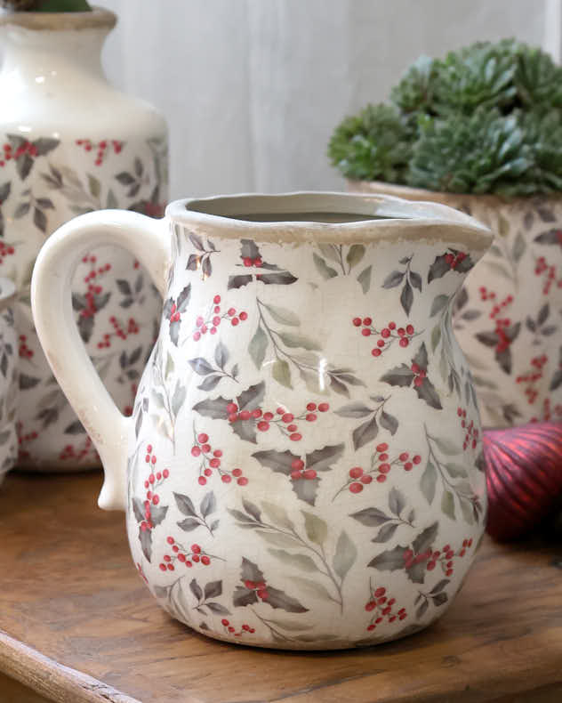 Holly and Mistletoe Ceramics Collection - Image 2