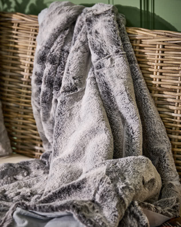 Hygge Charcoal Cushion and Throw Collection - Image 2