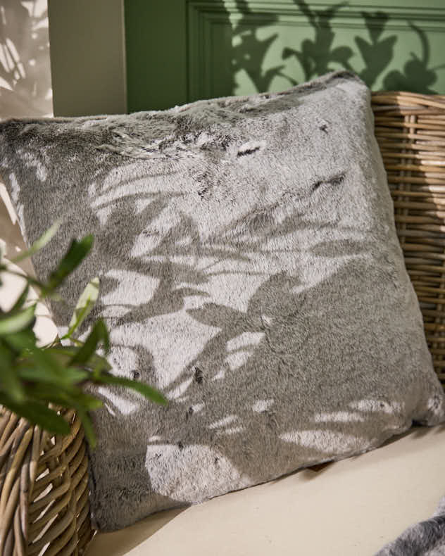 Hygge Charcoal Cushion and Throw Collection - Image 3