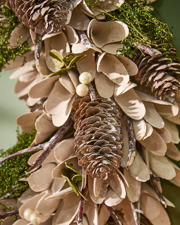 Islington Natural Indoor Wreath 40cm - Image 3