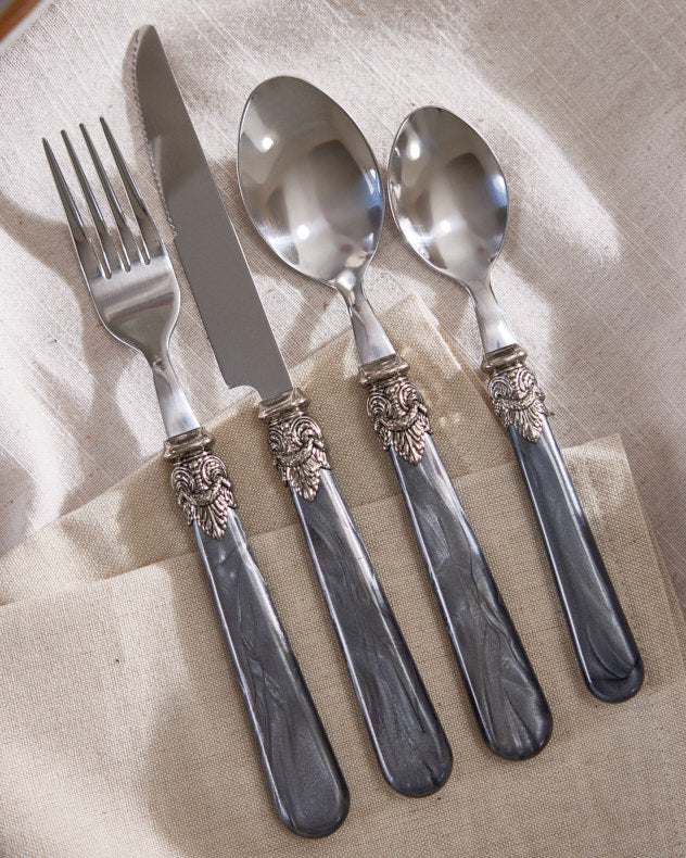 Indigo 16 Piece Cutlery Set