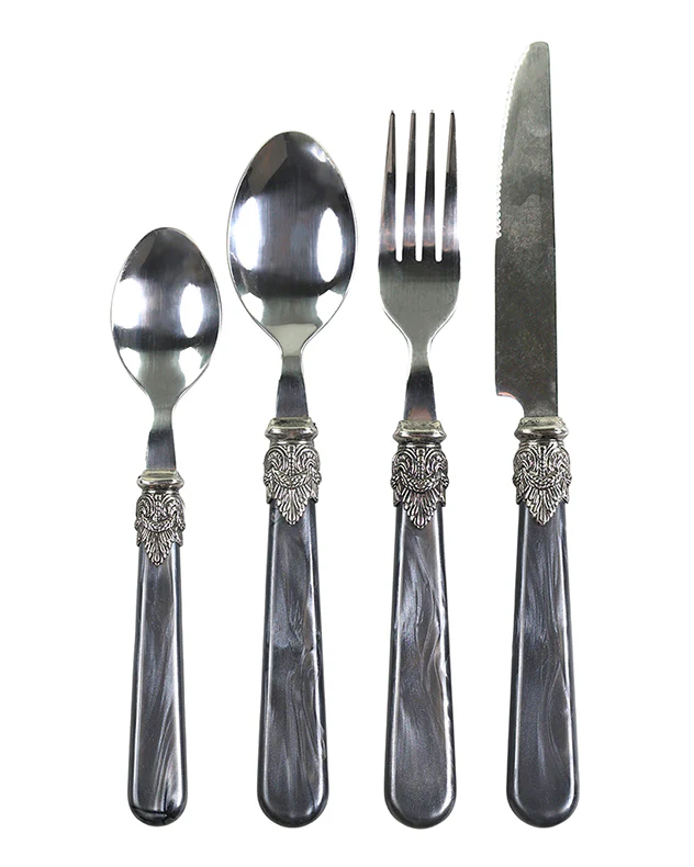 Indigo 16 Piece Cutlery Set - Image 4