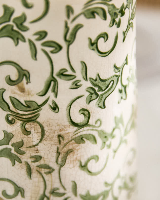 Irina Green Botanical Pitcher Jug - Image 6