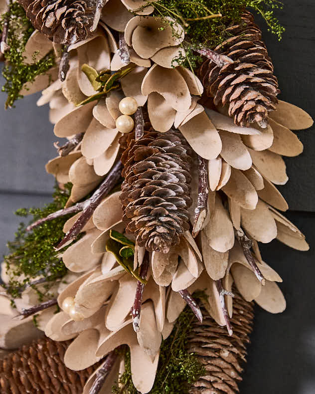 Islington Natural Wreath 40cm - Image 4