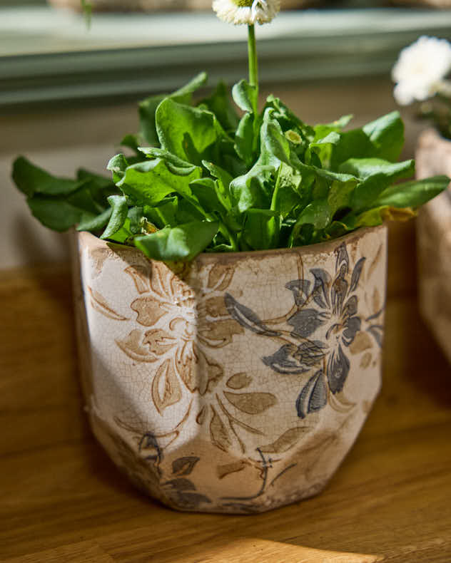 Ivory and Blue Planter Collection - Image 4