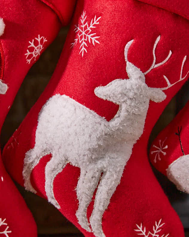 Jolly Red Children's Christmas Stocking - Image 5