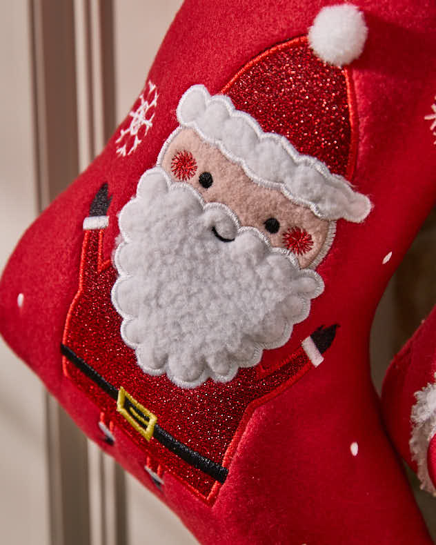 Jolly Red Children's Christmas Stocking - Image 6