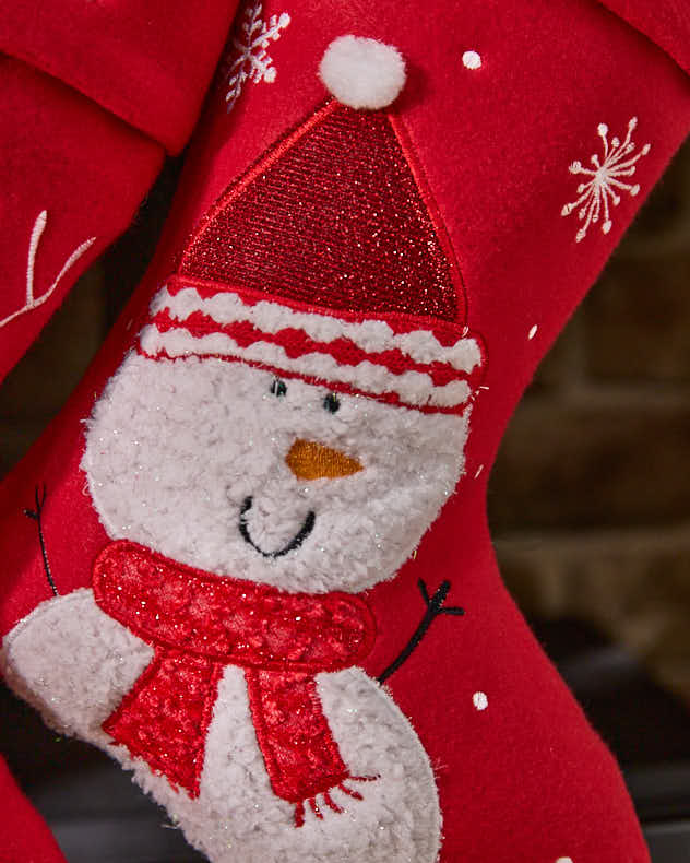Jolly Red Children's Christmas Stocking - Image 7