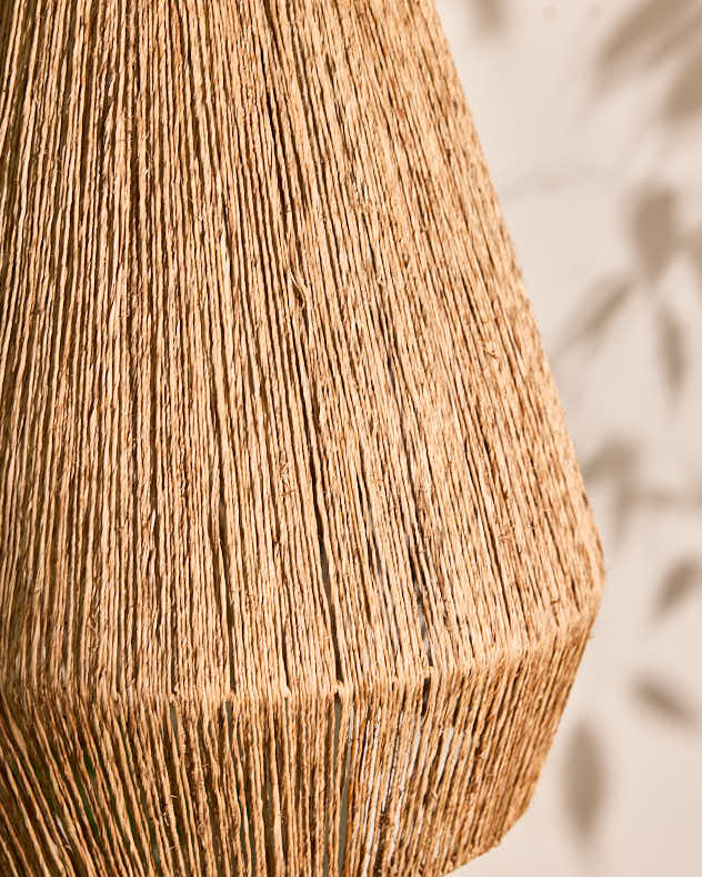 Jute Pendant Ceiling Light Shade - Image 2