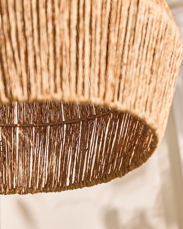 Jute Pendant Ceiling Light Shade - Image 4