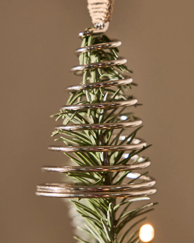 Brown Jute Snowflake Tree Topper - Image 4