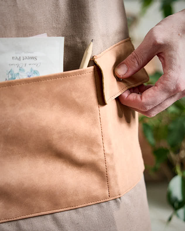 Khaki Gardening Apron - Image 4