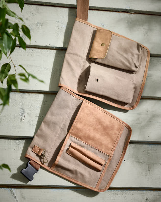 Khaki Gardening Tool Belt - Image 3