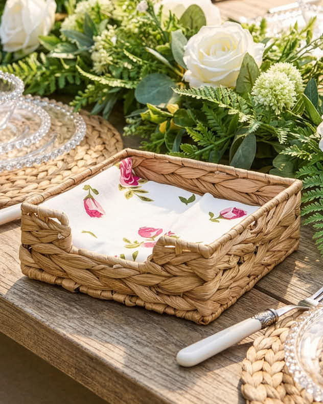 Lakelyn Water Hyacinth Napkin Holder - Image 3