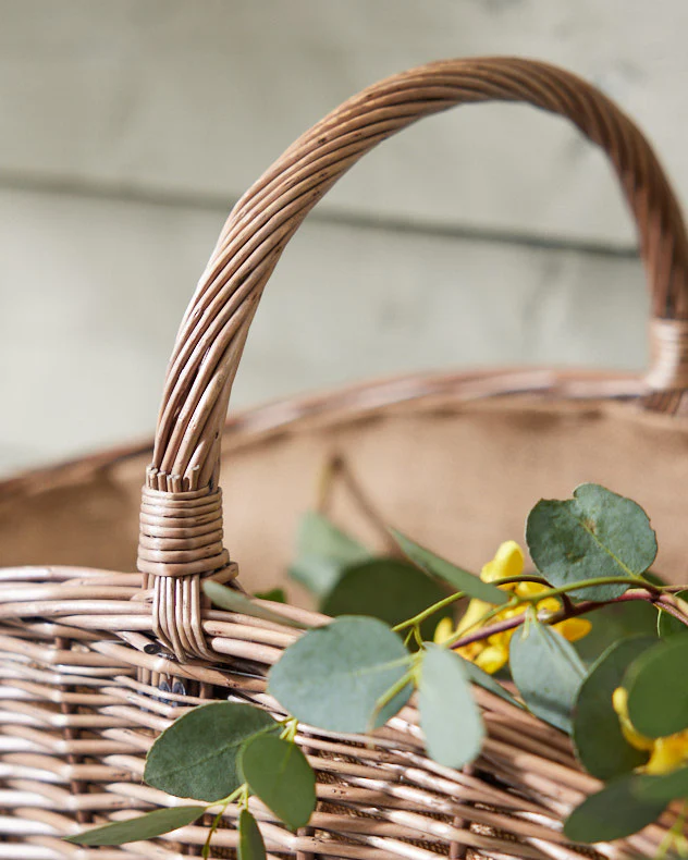 Antique Wash Harvesting Basket - Image 3