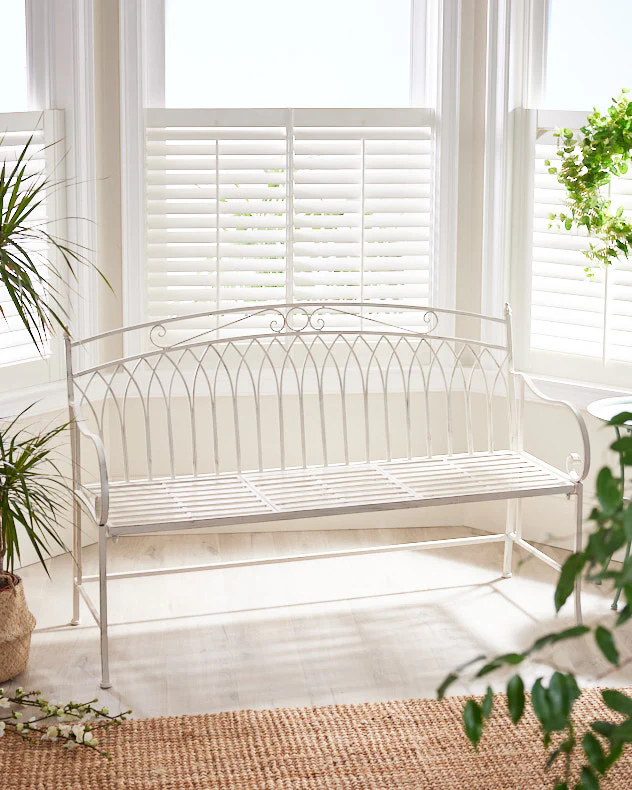 Cream Arched Companion Seat - Image 3