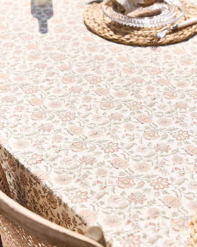 Large Botanical Tablecloth