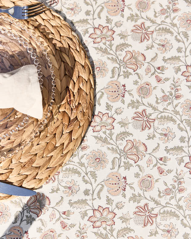 Large Botanical Tablecloth - Image 3