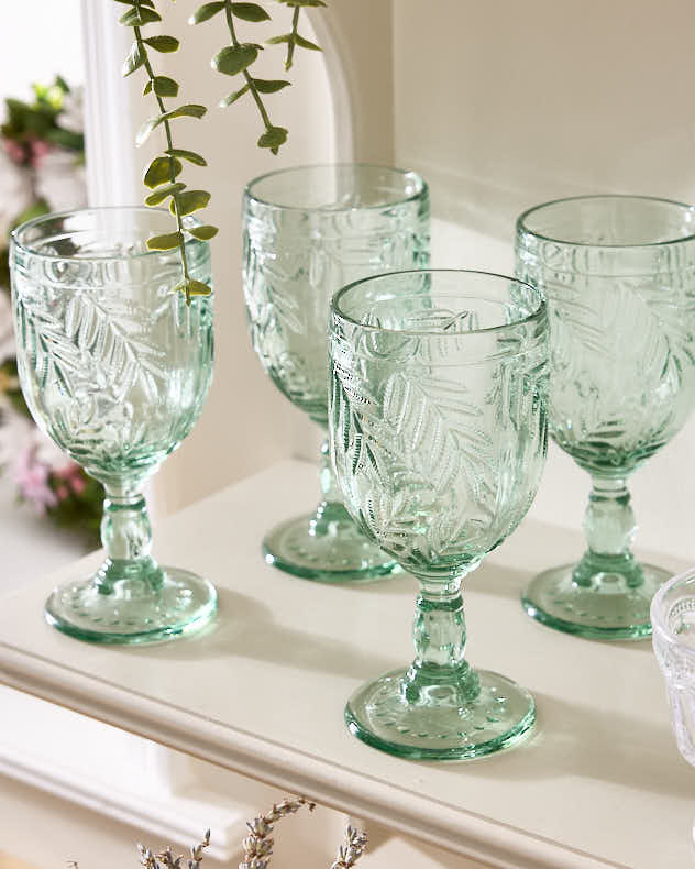 Laurier Leaf Set of Wine Goblets - Image 3