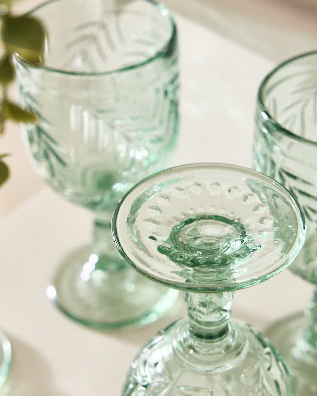 Laurier Leaf Set of Wine Goblets - Image 6