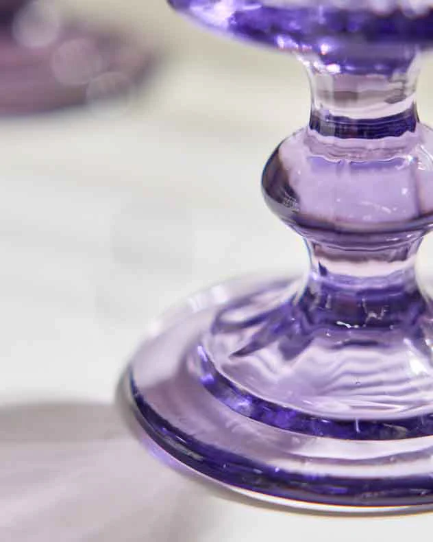 Lavender Wine Goblet - Image 2